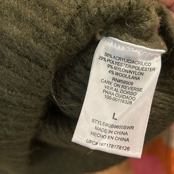 GB Multi Colored Striped Sweater - Picture 4 of 6